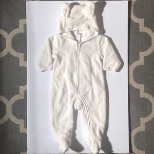 Gap Fleece Baby Bunting Suit